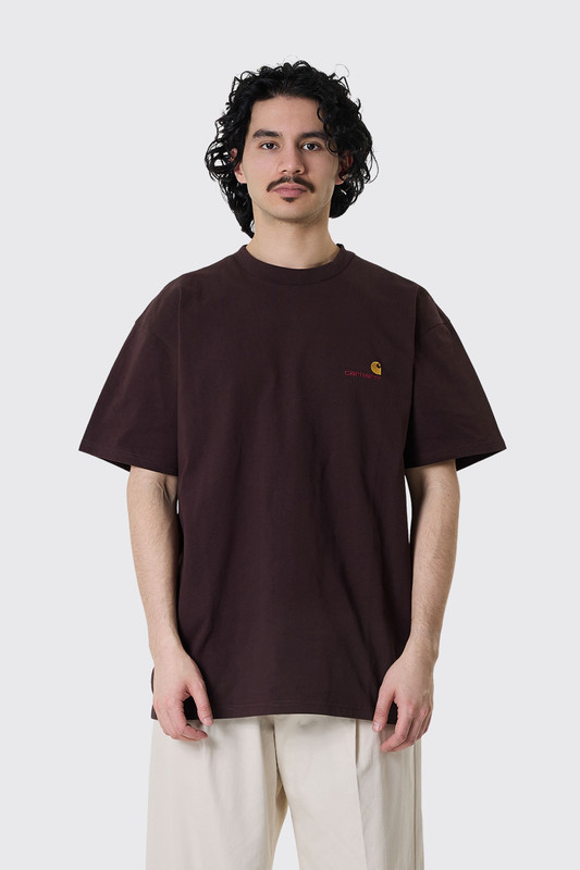 Carhartt WIP S/S American T-Shirt I029956 33H.XX Palisander/Brown