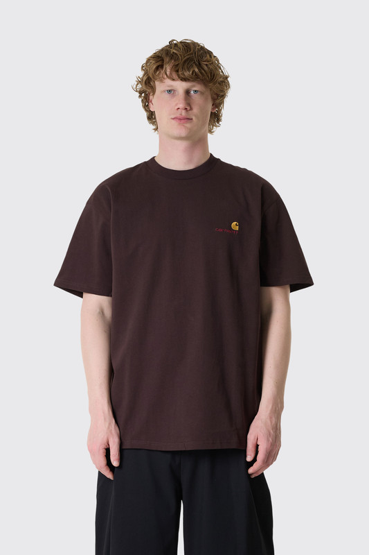 Carhartt WIP S/S American T-Shirt I029956 33H.XX Palisander/Brown