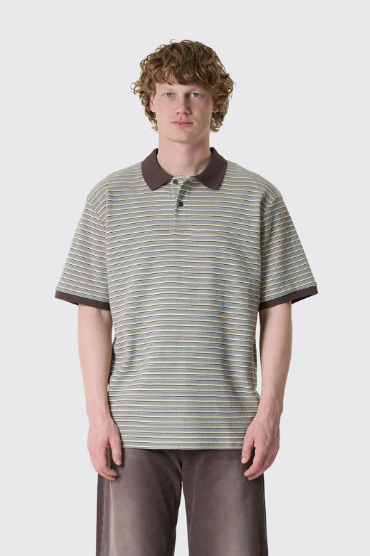 Carhartt WIP S/S Dion Polo  I036306 3L9.XX Dion Stripe Wax