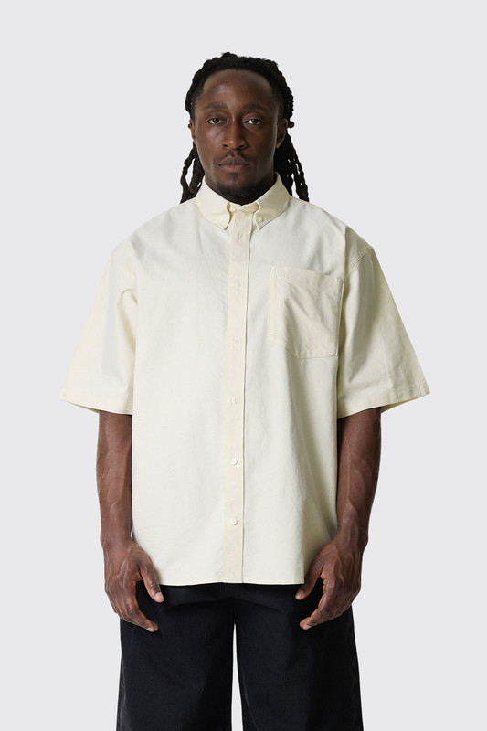 Carhartt WIP S/S Braxton Shirt I031454 3MQ.XX Sphene/Wax