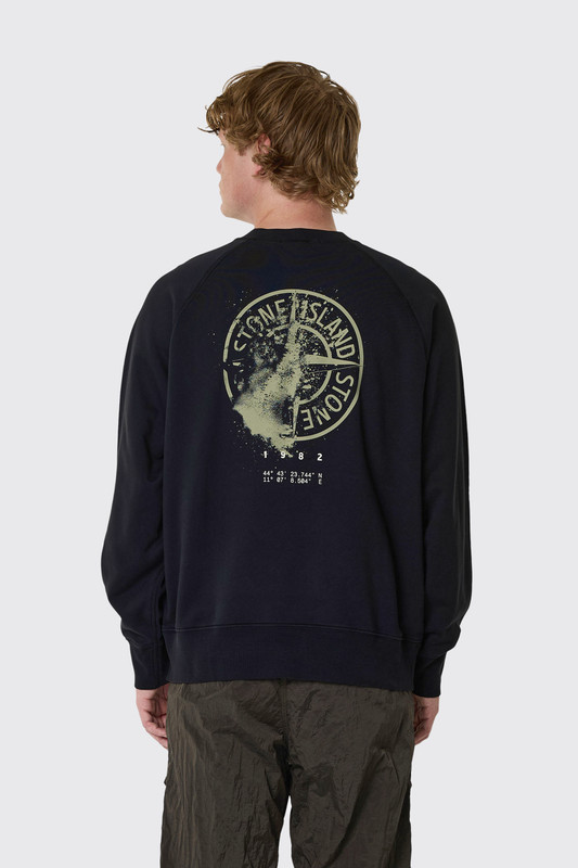 Stone Island 6100008 Sweatshirt L2S156100008S0466 V0029 Black