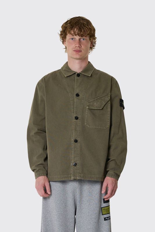 Stone Island 1200012 Shirts L2S151200012S0184 V015G Military Green