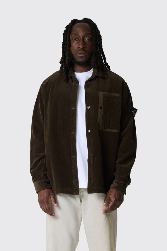 Stone Island S0212 Shirts L2S151200016S0212 V0078 Coal Grey