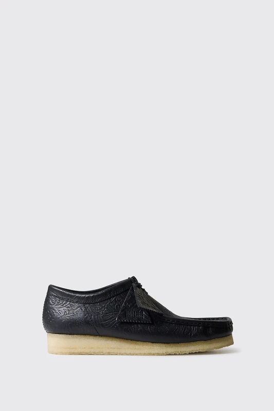 Clarks Originals Wallabee Embossed 26328013 Black