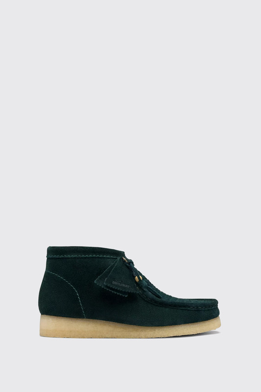 Clarks Originals Wallabee Boot Weave 26327512 Forest Green