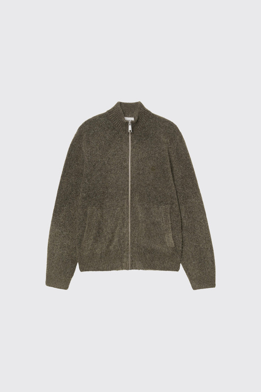 Carhartt WIP Curtis Sweater Jacket I037033 3ZA.ZZ Tangled Shungite