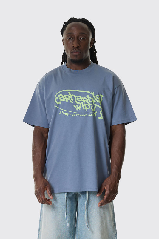 Carhartt WIP S/S Always A Come Back T-Shirt I036894 3RH.XX Shady Blue