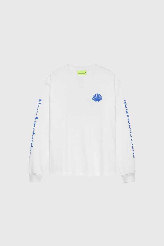 New Amsterdam Surf Association Logo Longsleeve LS 2602107002 100 White