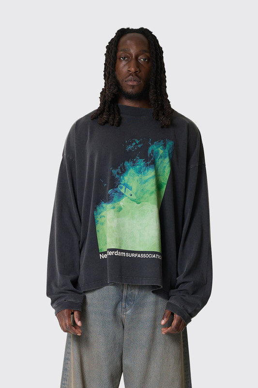 New Amsterdam Surf Association Heat Wave Longsleeve 2602114001 Caviar