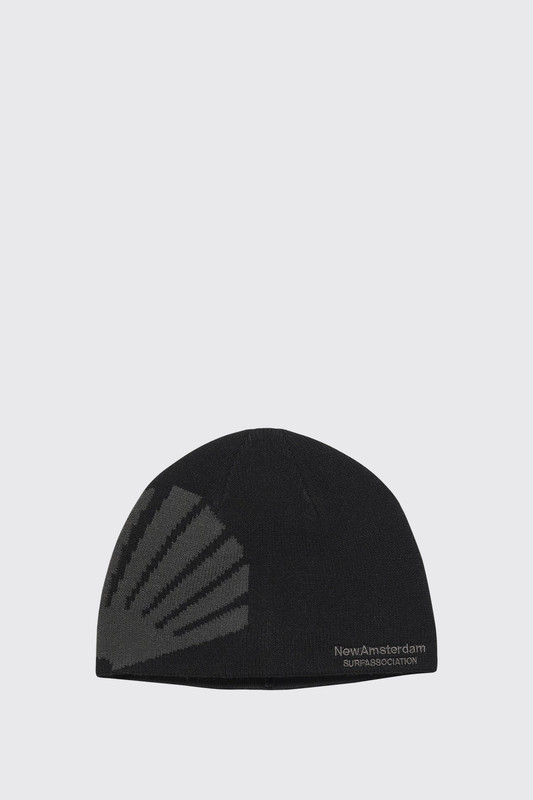 New Amsterdam Surf Association Oyster Beanie 2602143002 Black/Caviar