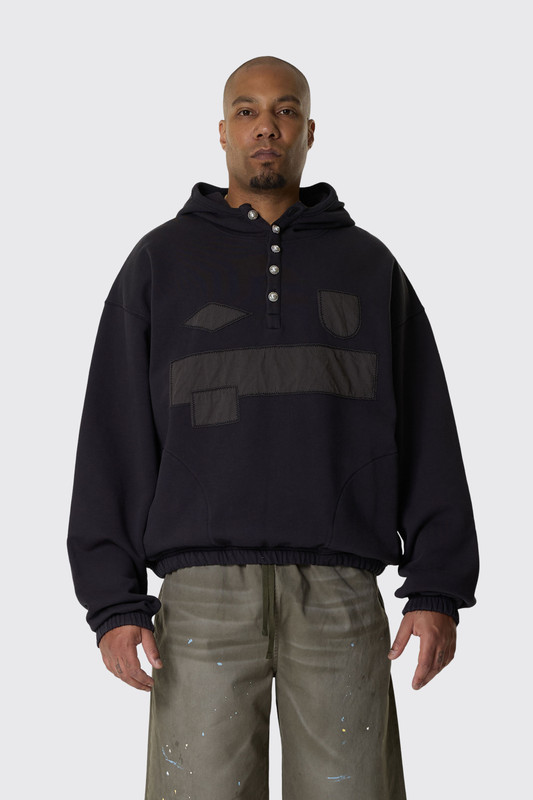 Umbro Censored Pearls Hoodie UBMW0658JY177 BLK0020 Washed Black