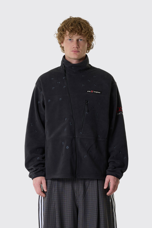 POP Trading Company Lhoste Fullzip Fleece Jacket POPBERGAW26_05-003 Black