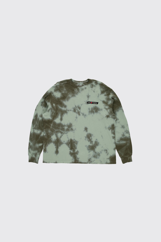 POP Trading Company Berghaus & POP Waffle LS T-Shirt POPBERGAW26_02-006 Thyme