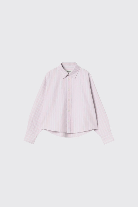 Carhartt WIP W LS Kanan Shirt I037120 3VG XX Kanan Stripe Hortensia/
