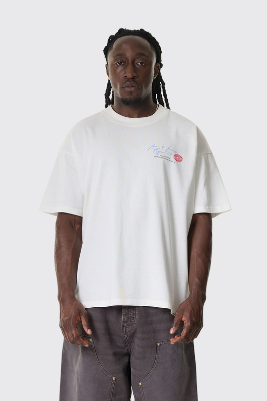 REPRESENT LOVE AND KISSES TSHIRT MLM101143 72 FLAT WHITE