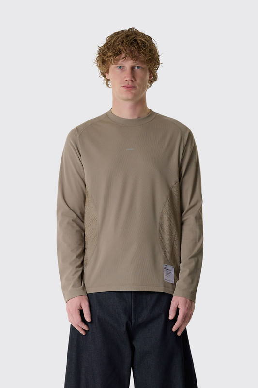 Satisfy FuzzFleece Octa Long Tee 11063 91101 Fallen Rock SA