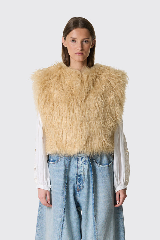 Isabel Marant Florana-GB 26AGI0030FB-D3A04I Pale Yellow 10 PW