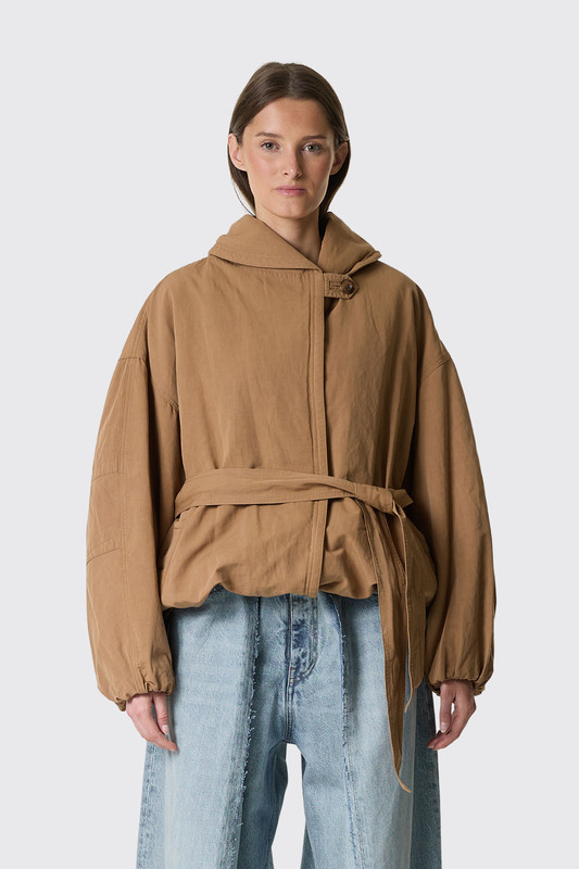 Isabel Marant Volinda-GB 26AMA0572FA-D3C02 Camel 50cm