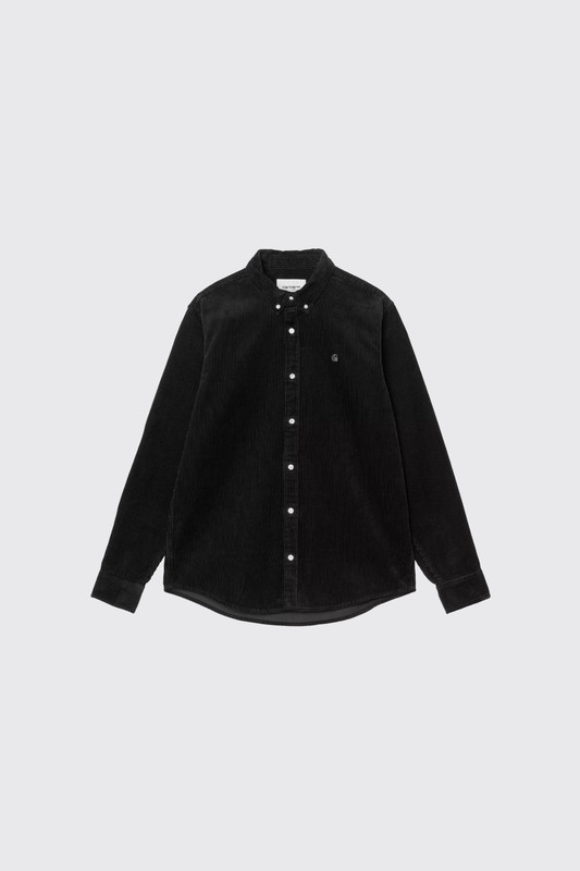 Carhartt WIP Madison Cord Shirt I029958 26.XX Soot