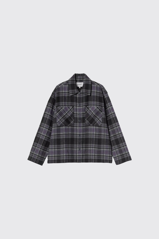 Carhartt WIP L/S Parson Shirt I037051 3VL.XX Purple/Purple