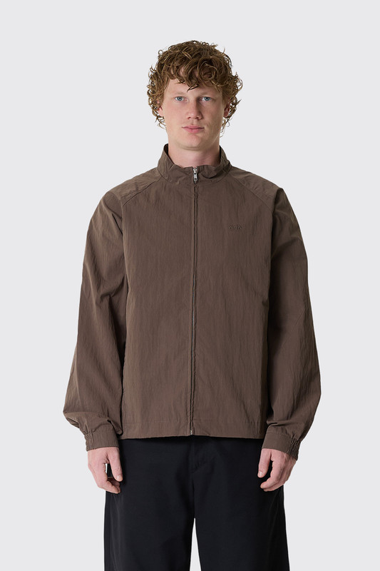 Arte Antwerp Cotton Mix Trackjacket AW26-067J 200 Brown
