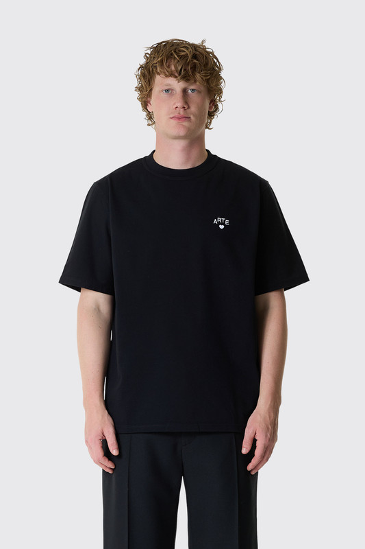 Arte Antwerp Arte Heart T-Shirt AW26-116T 1 Black