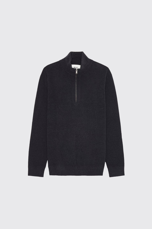 NN.07 Danny Half  Zip 6429 2580000229 880 Deep Truffle