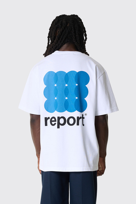 THE SAVAGE REPORT 12 Dots Tee TSR-FW2612DSS01 White