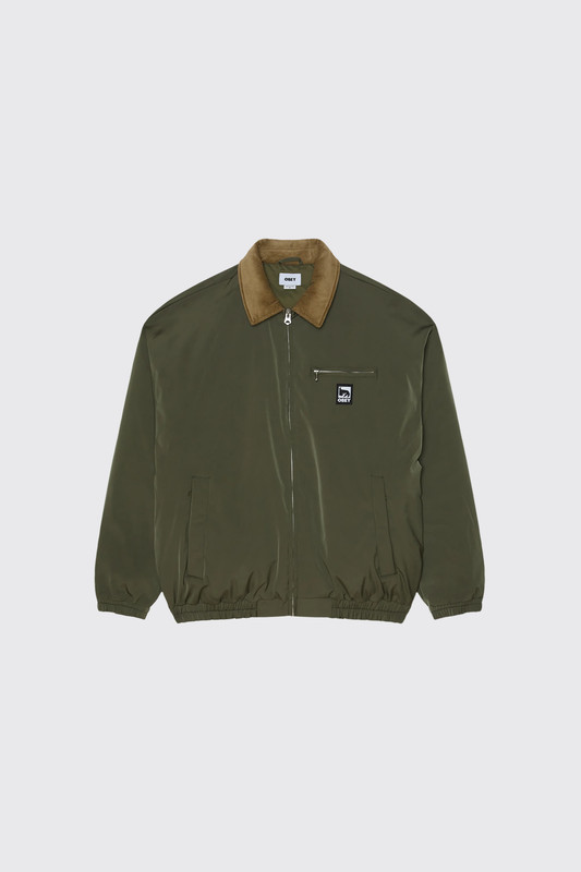 OBEY Elysian Jacket 121800601 GLF Grape Leaf