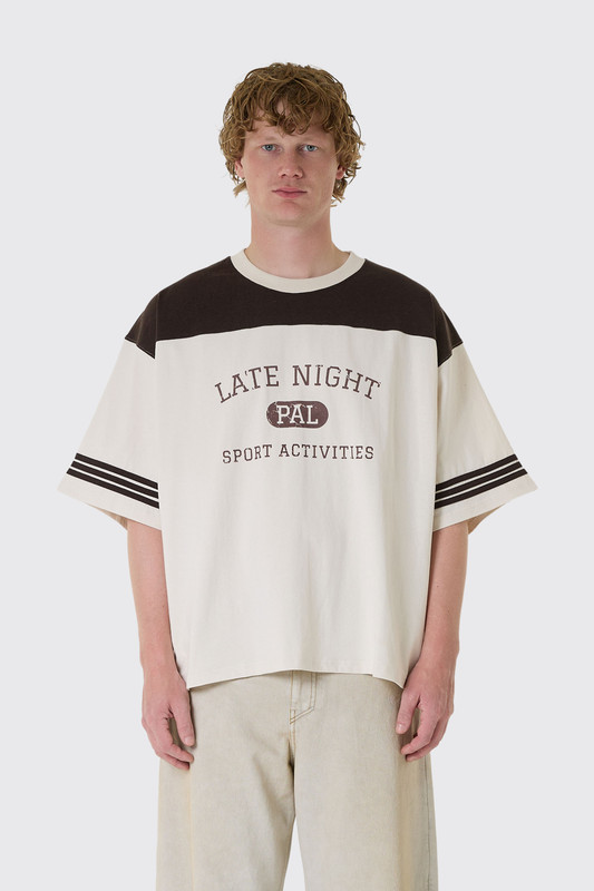 PAL Sporting Goods Late Night Sport T-Shirt  PALAW26042 129 Beige