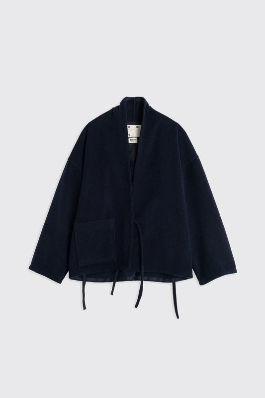 Girls of Dust Meiji Kimono U-B-007-PWL-W26 Navy