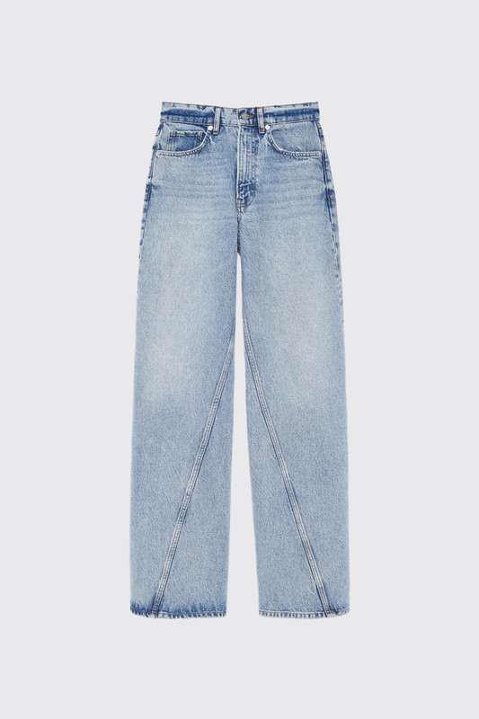 Anine Bing Brie Jean 33'  A-06-13277 WHD49 Reservoir Blue
