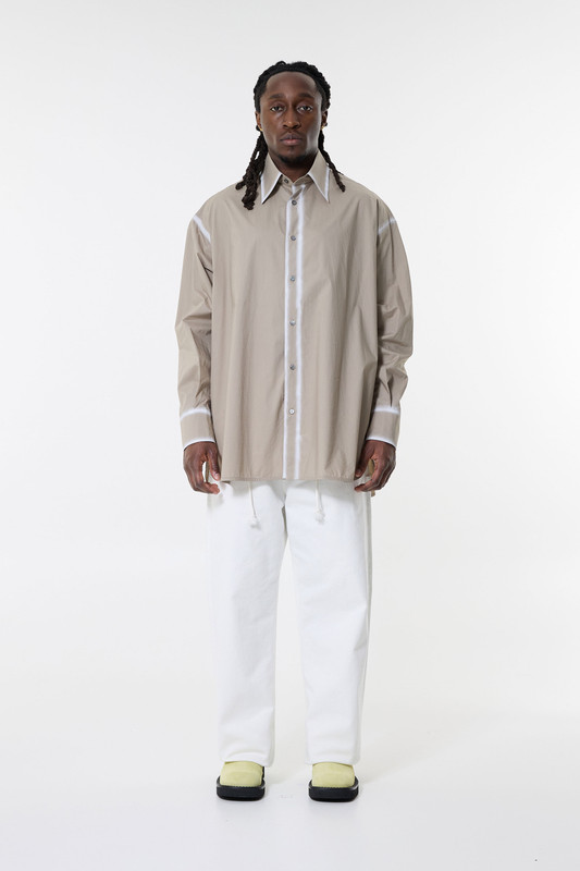 Maison Margiela MM6 Long Sleeved Shirt Taupe