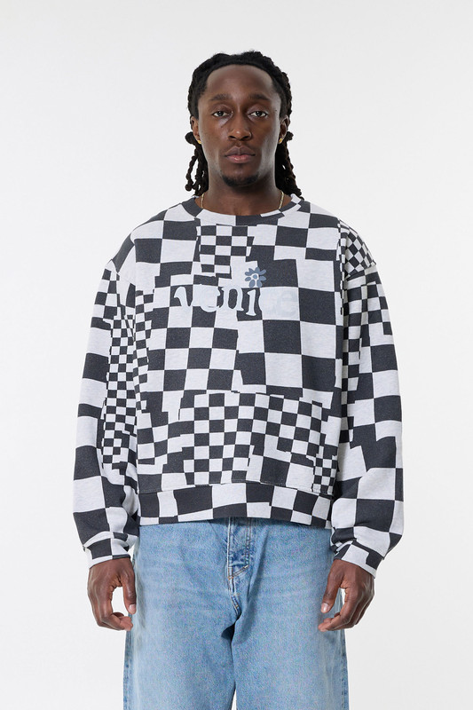 ERL Venice Checker Crewneck  Checker 1