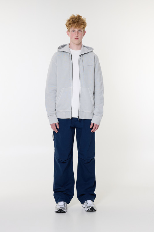 DARKPARK Jordan Heavy Cotton Satin Relax Fit Blue Navy