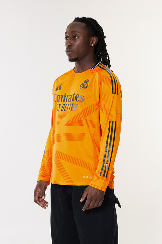 adidas Real Madrid Away LS JSY CREORA/Orange