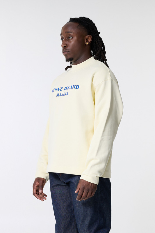 Stone Island Marina Felpa Butter/Yellow - Calico Club