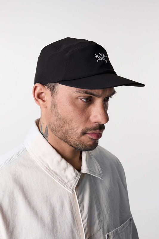 Arc'teryx Gamma 5 Panel Cap Black/Arctic Silk - Calico Club