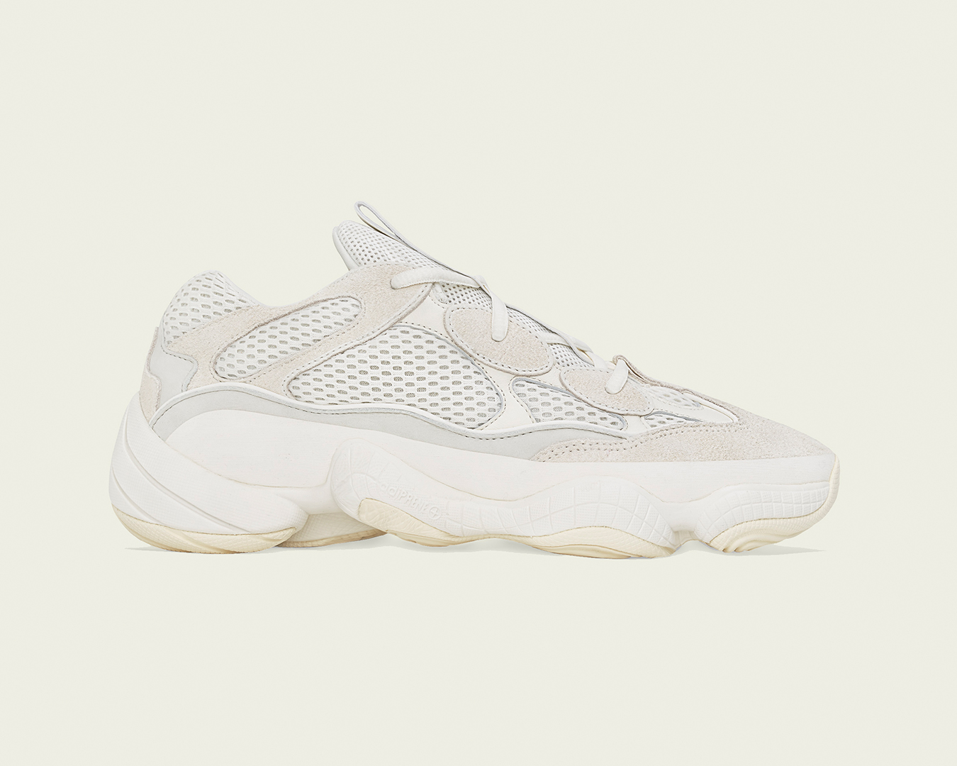 Raffle yeezy 500 sales bone white