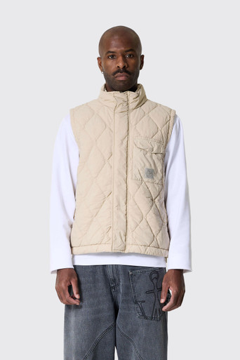 【10/11まで】ESMOK sideribbon fur vest beige Debbie Vest - Cream – SISSEL EDELBO