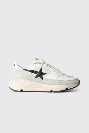 Golden Goose Running Sole Net Upper Nappa White/Ivory/Black/Ice ...