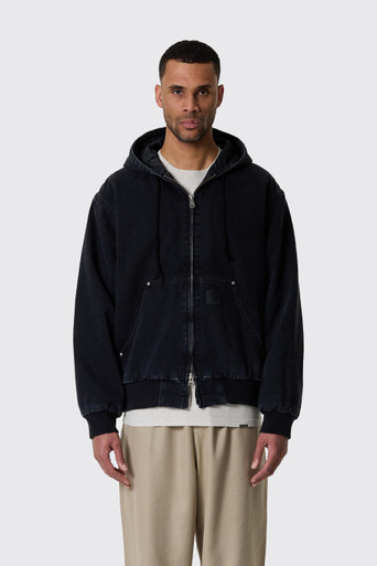 Carhartt WIP OG Active Rivet Jacket I034316 Black Stone Washed