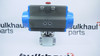 3/4" High Pressure Hydraulic Ball Valve Air Operated Spring Open Air Shut 100