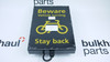 24v ADR Cyclist Warning Sign (CS-003ADR/CT) c/w Relay