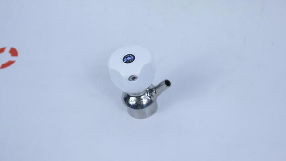 Sample Valve - White Knob