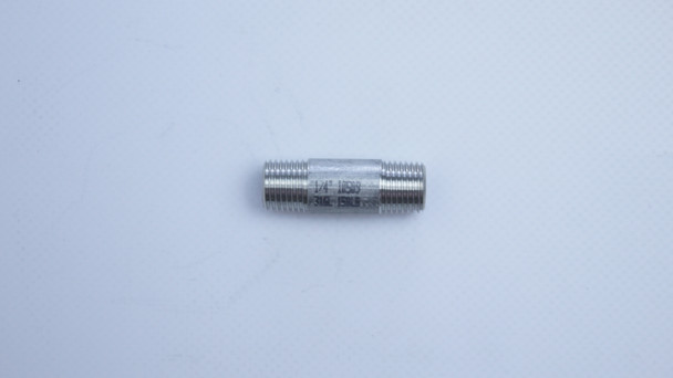 1/4" 316L Barrel Nipple