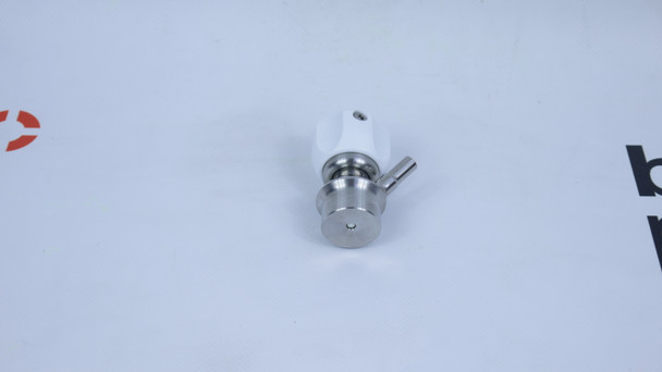 Sample Valve - White Knob side profile