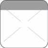 1.5" x 1.5" Direct Thermal Gray Self Destruct Label (2,000/ roll)