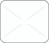 1" x 7/8" Direct Thermal White Self Destruct Label (2,000/ roll)