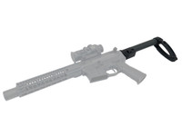 AGP Arms Lightweight Folding Stock Kit With Gear Head Works Tailhook Mod 1 Designed for AR-15